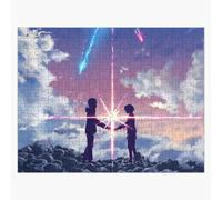 Puzzle en bois Kimi no na wa Ton nom 300 pièces 38x26 cm jouet décoration mura