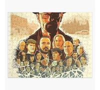 Puzzle en bois la dernière saison - Breaking Bad 300 pièces 38x26 cm jouet décoration mur