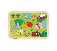 Puzzle en bois le jardin multicolore TU