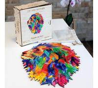 Puzzle en Bois - Le Lion Mozaik - 201 pièces
