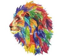 Le lion mozaïk puzzle bois, b c