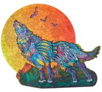 Puzzle en Bois - Le Loup Hurleur - 200 pièces