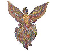 Puzzle en Bois - Le Phoenix Flamboyant - 200 pièces