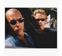 Puzzle en bois Le Rapide et le Furieux 300 pièces 38x26 cm jouet décoration mura