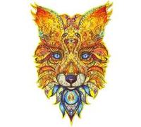 Le renard rusé puzzle bois, c b