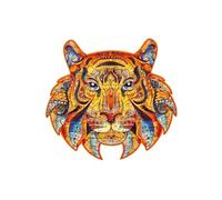 Puzzle en bois - Le Tigre Captivant - Coffret bois - Creatifwood