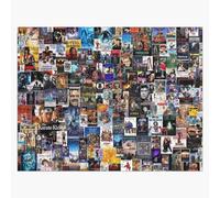 Puzzle en bois Les 200 meilleurs films des années 1980 300 pièces 38x26 cm jouet décoration mur
