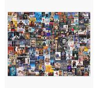 Puzzle en bois Les 200 meilleurs films des années 1980 300 pièces 38x26 cm jouet décoration mur