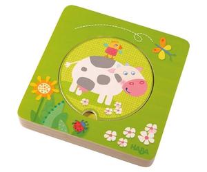 Puzzle en Bois les Amis de la Ferme HABA® - Puzzles bois 3D