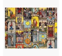 Puzzle En Bois Les Arcanes Majeurs Du Tarot 300 Pièces 38x26 Cm Jouet Décoration Mura