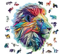 Puzzle En Bois Lion Moderne 250 Pcs