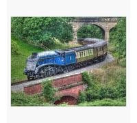 Puzzle en bois Locomotive Sir Nigel Gresley 60007 300 pièces 38x26 cm jouet décoration mura