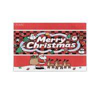 Puzzle en bois « Merry Christmas » pour adultes, chefs-d'œuvre stimulants et éducatifs - Puzzle de 500 pièces