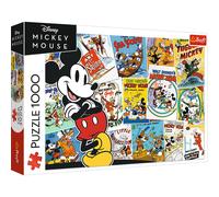 Trefl-Disney Mickey Mouse,dans l’Univers de Mickey-Puzzle 1000 éléments-Puzzle avec Personnages de Films animés Disney, Mickey Mouse, Puzzle Classique pour Adultes et Enfants à partir de 12 Ans