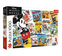 Puzzle En Bois Mickey Mouse 1000 Pièces Disney World Collage Donald Duck Goofy