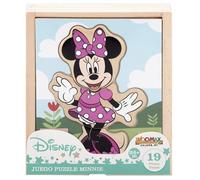 Puzzle en bois Minnie - Woomax - 19 pièces - Dessins animés et BD