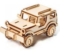 Puzzle en bois Modèle 3D Jeep