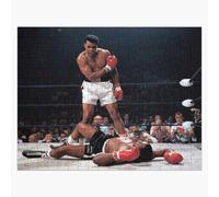 Puzzle en bois Mohammed Ali K.O. 300 pièces 38x26 cm jouet décoration mura