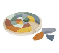 Small Foot Puzzle de Couleurs « Safari » en Bois, Jeu créatif, à partir de 3 Ans, 12457