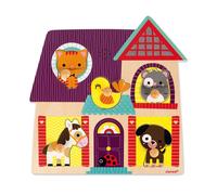 Janod Puzzle musical Mes petits compagnons E