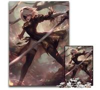Puzzle en Bois Nier Automata Art 1000 pièces pour Adultes pour la fête des mères Les Anniversaires Noël (1000 pièces 75 x 50 cm)