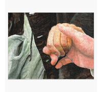 Puzzle en bois Orgueil et Préjugés Main 300 pièces 38x26 cm jouet décoration mu
