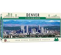 Puzzle En Bois Panoramique De 1000 Pièces Denver Colorado 990Mm X 330Mm (Mpc)