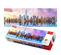 Puzzle En Bois Panoramique De 1000 Pièces Skyline De Manhattan New York