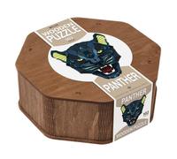 Puzzle en Bois Panthère Unique de 102 Pièces - Idéal pour les Amateurs de Défis