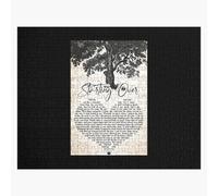 Puzzle en bois Paroles de Chris Stapleton ¿ Starting Over 300 pièces 38x26 cm jouet décoration mu