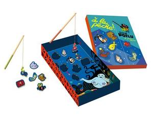 Puzzle en bois peche magnetique - Puzzle en bois - Céline Fraipont - Dupuis - Livre-jeu