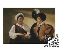 Puzzle en Bois Peinture 1000 Pièces, Caravage Puzzles Impossible, Casse-tête Museums, Art De Mur Moderne Cadeau Unique Home Decor, pour Adolescents Et Adultes Cadeaux