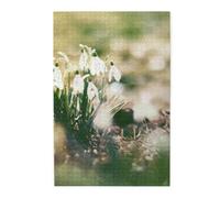 Puzzle en Bois Perce-Neige printanier pour Adultes, 1000 pièces