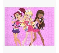 Puzzle en bois Personnages principaux de LoliRock 300 pièces 38x26 cm jouet décoration mura