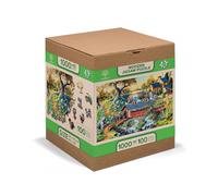 Puzzle en bois Ponts ruraux L, Ville en bois, 505 pièces