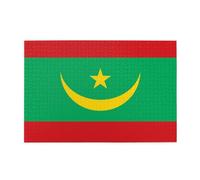 Puzzle en bois pour adulte Drapeau de la Mauritanie 1000 pièces pour un festin visuel parfait 1000 pièces