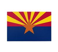 Puzzle en bois pour adulte Drapeau de l'Arizona 1000 pièces pour un festin visuel parfait. 1000 pièces