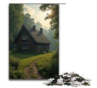 Puzzle en Bois pour Adultes 1 000 pièces Ferme au Loin Difficile et Stimulant 1 000 pièces (75 x 50 cm)