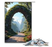 Puzzle en Bois pour Adultes 1000 pièces Arche du Pays des Merveilles (75 x 50 cm)