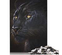 Puzzle en Bois pour Adultes, 500 pièces, Motif scarabée Noir, Jouet éducatif Anti-Stress, Cadeau de Noël, 500 pièces (52 x 38 cm)