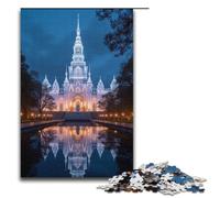 Puzzle en Bois pour Adultes Crystal Palace 1000 pièces pour Adultes et Enfants à partir de 12 Ans Jouet éducatif 1000 pièces (38 x 26 cm)