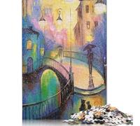Puzzle en Bois pour Adultes et Adolescents, Love Two, 1 000 pièces (75 x 50 cm), idéal pour Les familles.