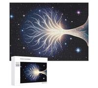 Puzzle en bois pour adultes - L'arbre de la vie psychique - Puzzle en bois pour la fête des mères - Puzzle de qualité supérieure avec design artistique unique - Cadeau d'anniversaire pour tous les