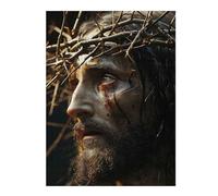 Puzzle en Bois pour Adultes, Motif Jesus is Alive, Format 500 PCS