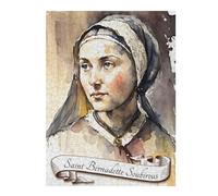 Puzzle en Bois pour Adultes, Motif Saint Bernadette Soubirous, 500 PCS