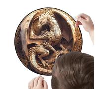 Puzzle en bois pour adultes, puzzle en bois | Dragon mécanique de construction de vision de 150 pièces, forme unique, artisanat en bois, jouets éducatifs et d'apprentissage, casse