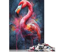 Puzzle en Bois pour Adultes, Singe samouraï, Jeu éducatif, 1 000 pièces (75 x 50 cm)