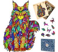 Puzzle en Bois pour Adultes XL 330 pièces (46 x 32 cm) - Puzzle en Bois de Chat pour Adultes par The Puzzled Tree