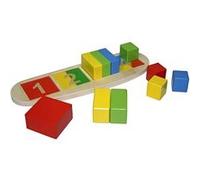 Puzzle en Bois pour Apprendre les Formes et les Premiers Chiffres Top Bright Multicolore G