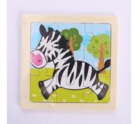 Puzzle En Bois Pour Bébés Et Jeunes Enfants, 9 Pièces, Apprentissage Précoce, Intelligence, Dessins Animés, Animaux, Jouets, Boîte